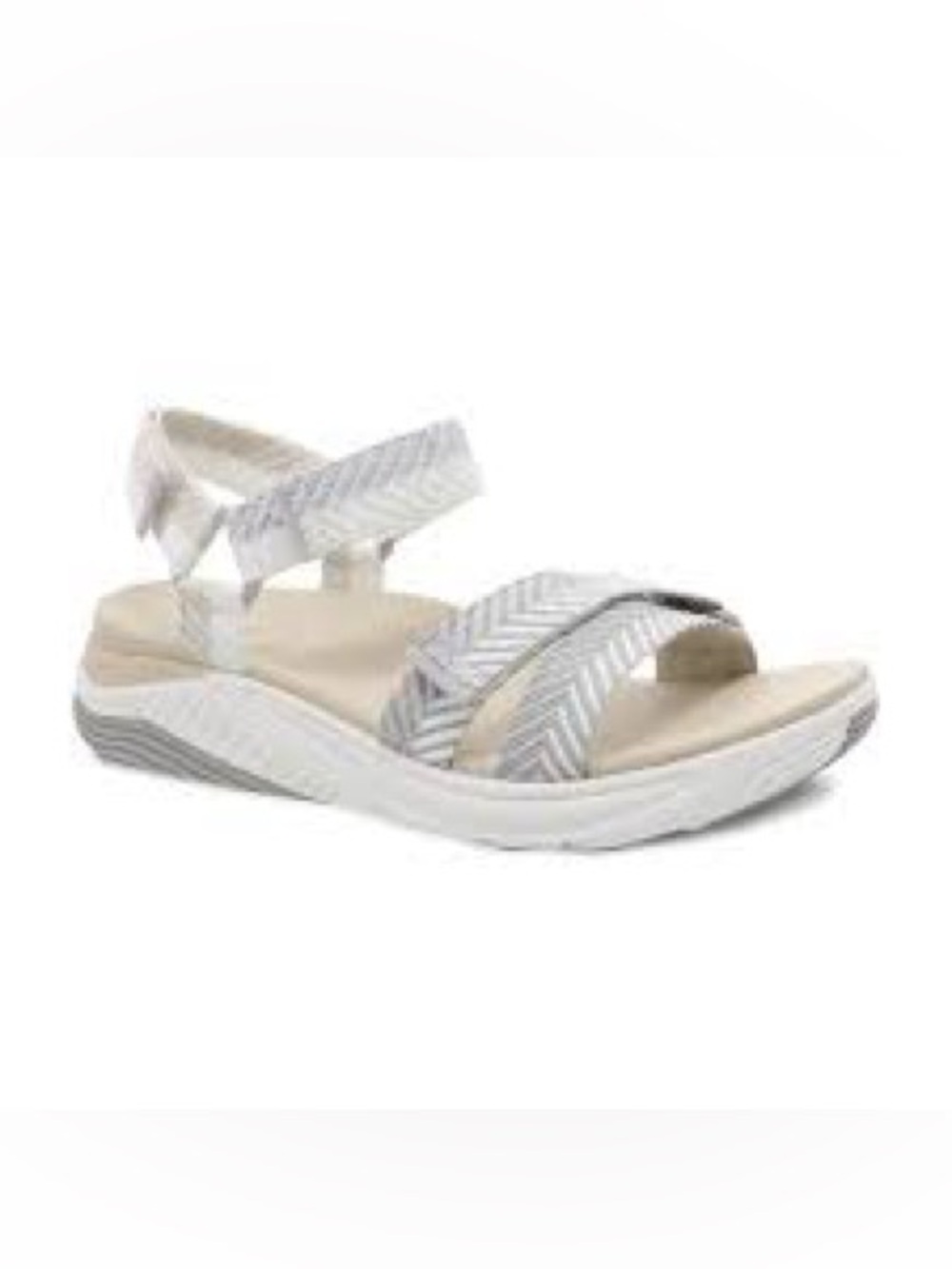 Dansko Racquel Sand Herringbone Webbing